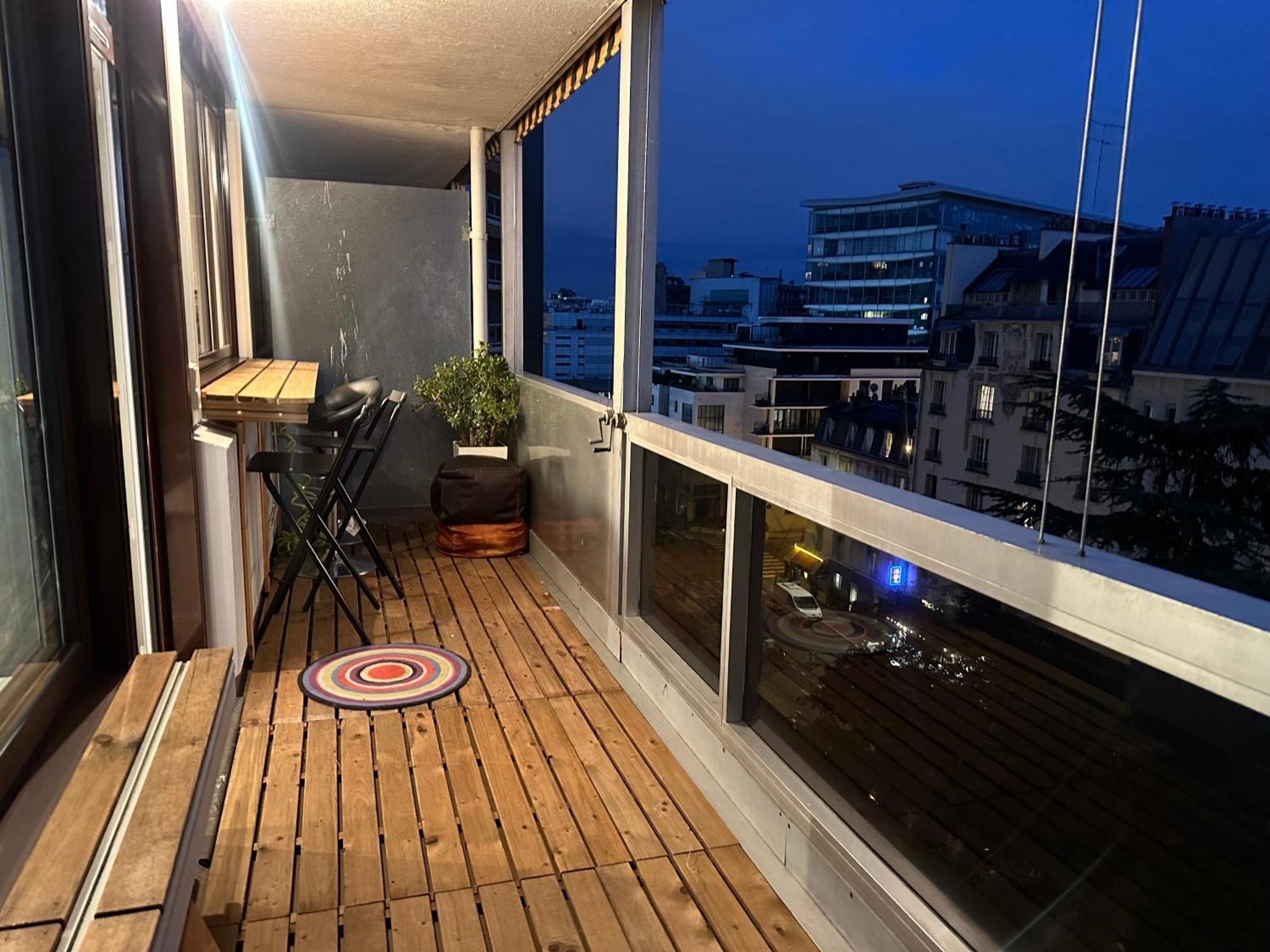 Tour Eiffel Two-bathroom Two-bedroom Loggia Spacious Quiet Brand-new Appartamento