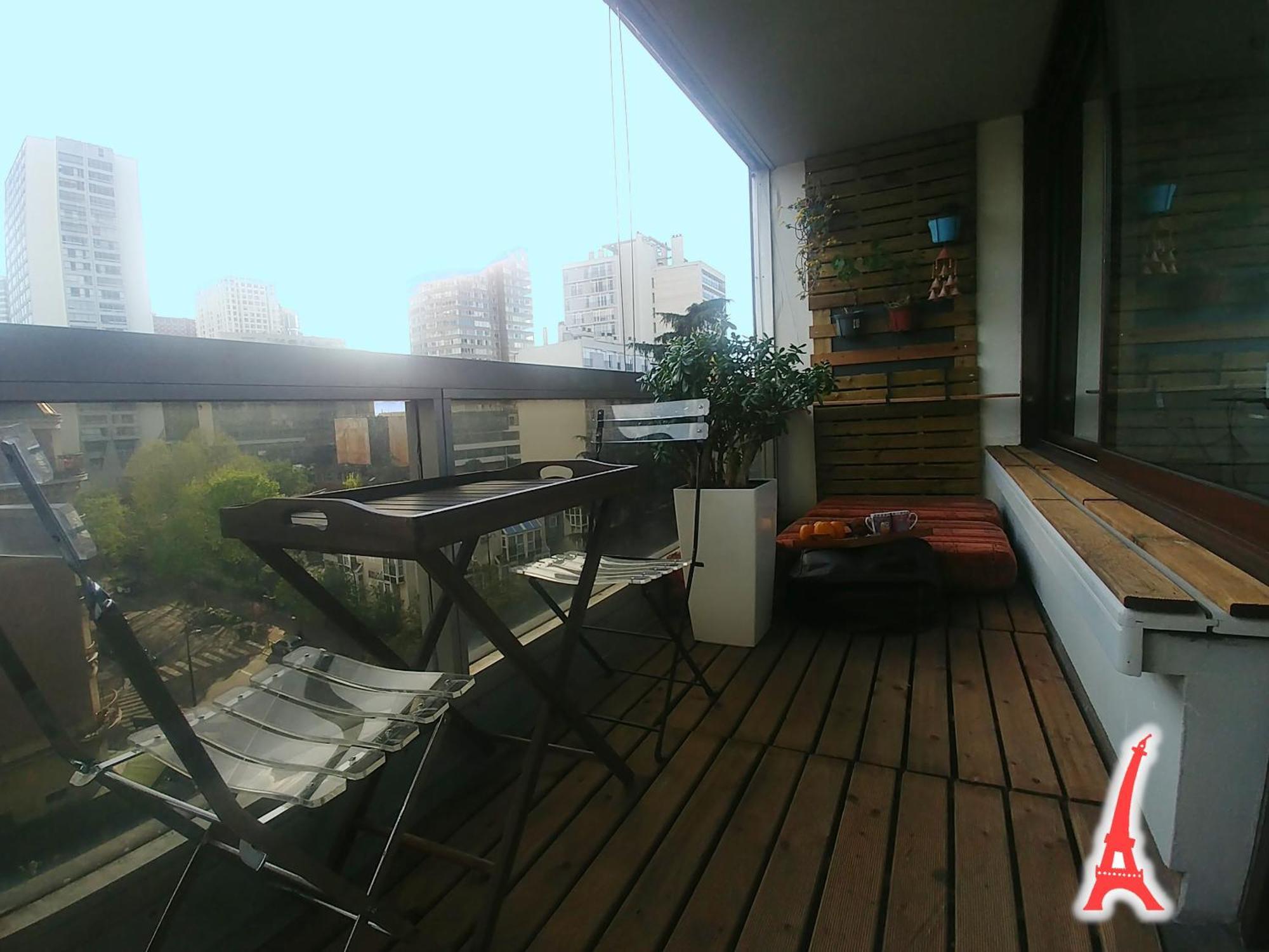 Tour Eiffel Two-bathroom Two-bedroom Loggia Spacious Quiet Brand-new Appartamento *